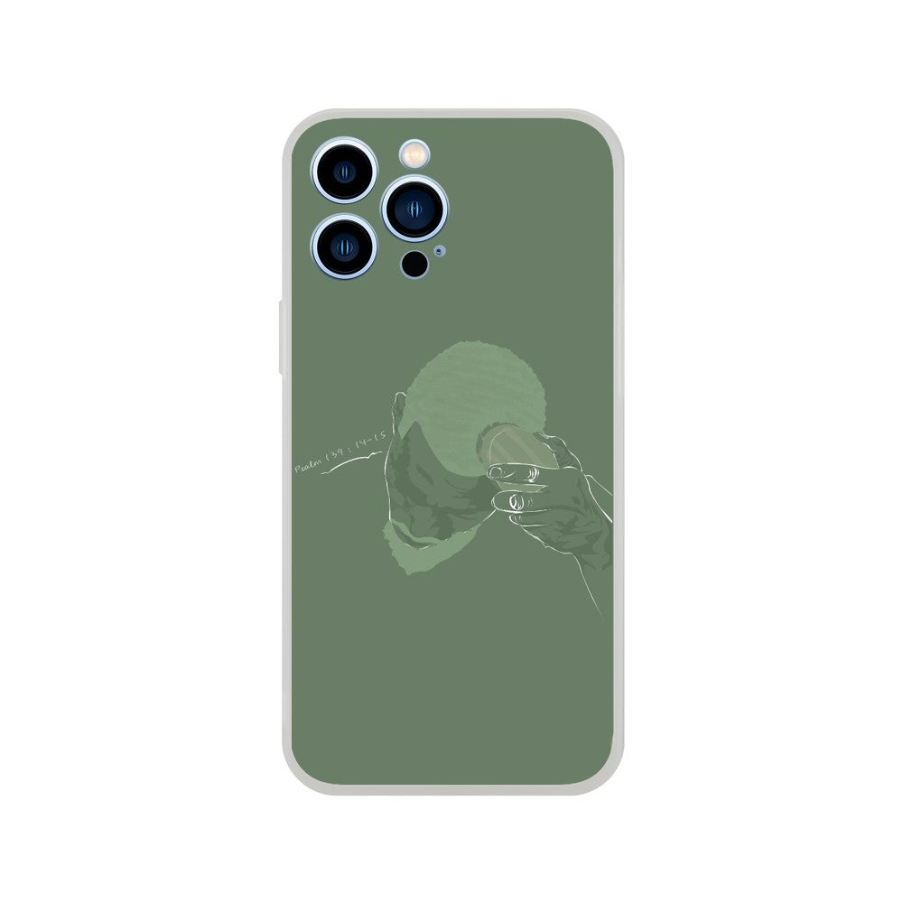 "Brush" Phone Case in More Than Green Color