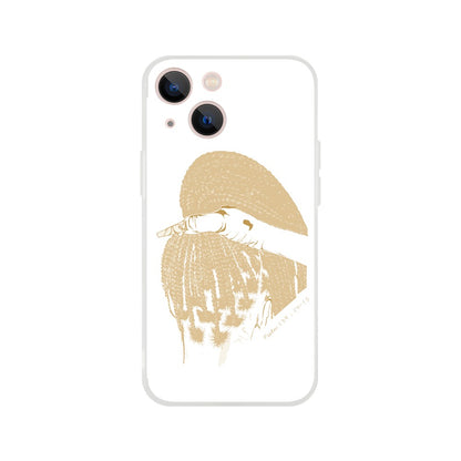 "Braided" Phone Case in Pearl Grin White