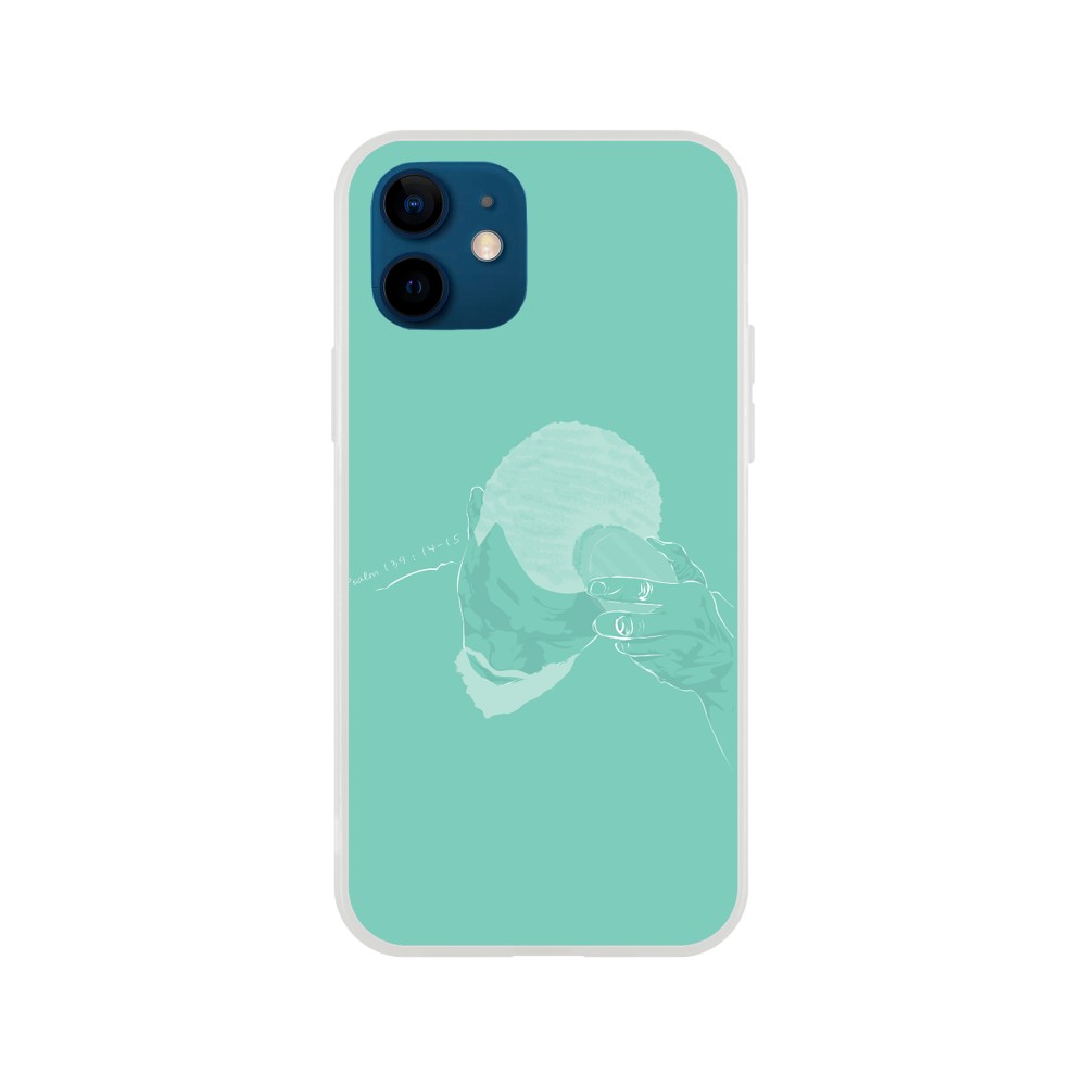 "Brush" Phone Case in Synergy Blue Color