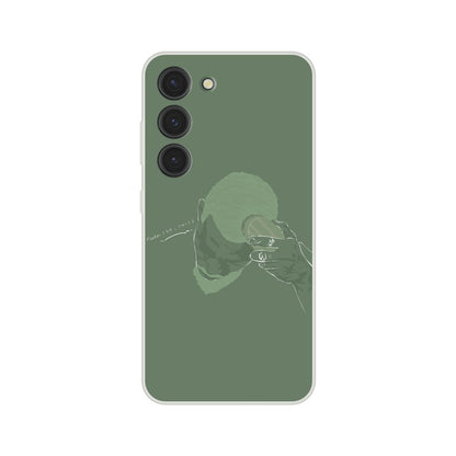 "Brush" Phone Case in More Than Green Color