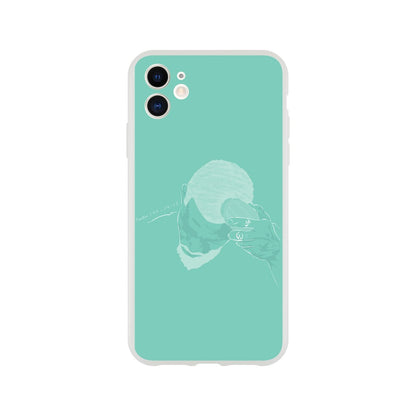 "Brush" Phone Case in Synergy Blue Color