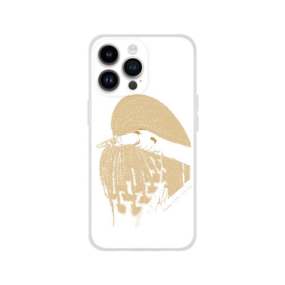 "Braided" Phone Case in Pearl Grin White