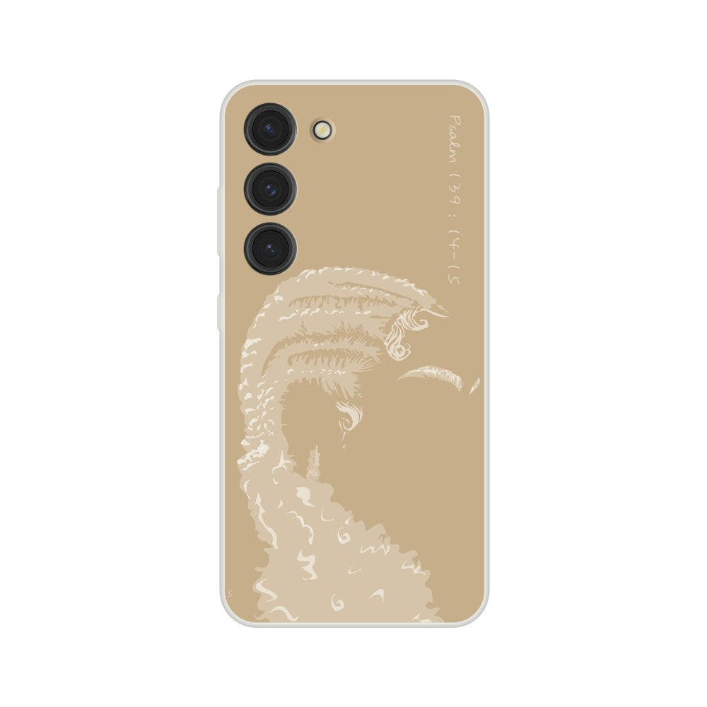 "Cornrows" Phone Case in Cairo Beige Color