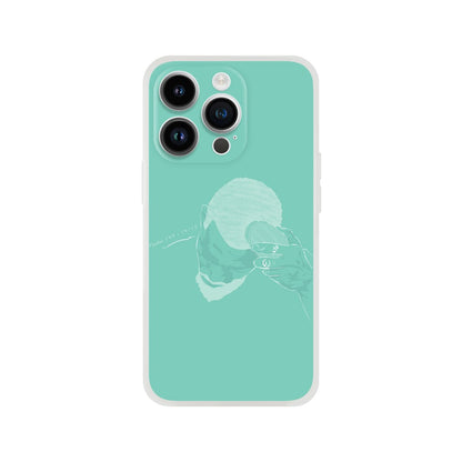 "Brush" Phone Case in Synergy Blue Color