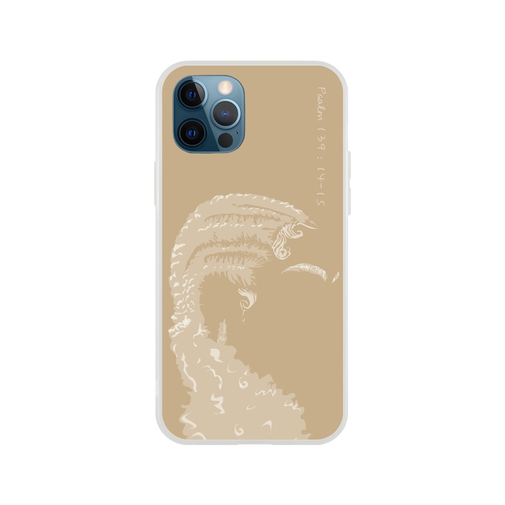 "Cornrows" Phone Case in Cairo Beige Color