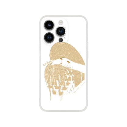 "Braided" Phone Case in Pearl Grin White