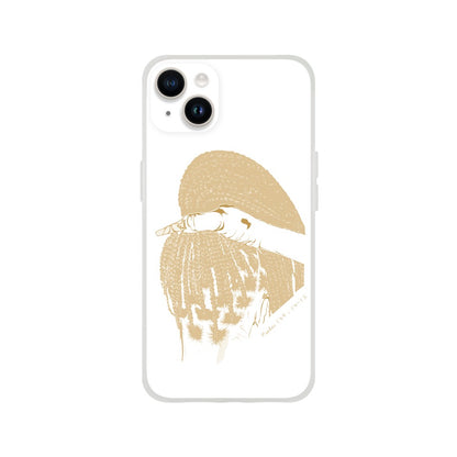 "Braided" Phone Case in Pearl Grin White