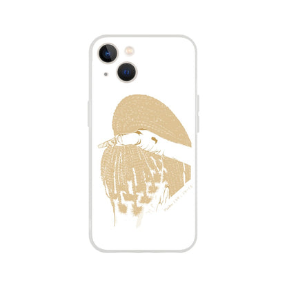 "Braided" Phone Case in Pearl Grin White